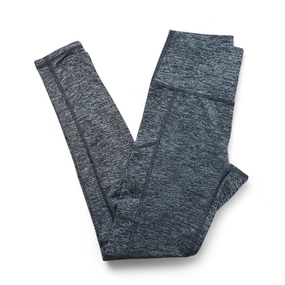 aerie Pants - Aerie Women’s High-Rise Heather Black Grey Activewear Yoga Leggings — SMALL
